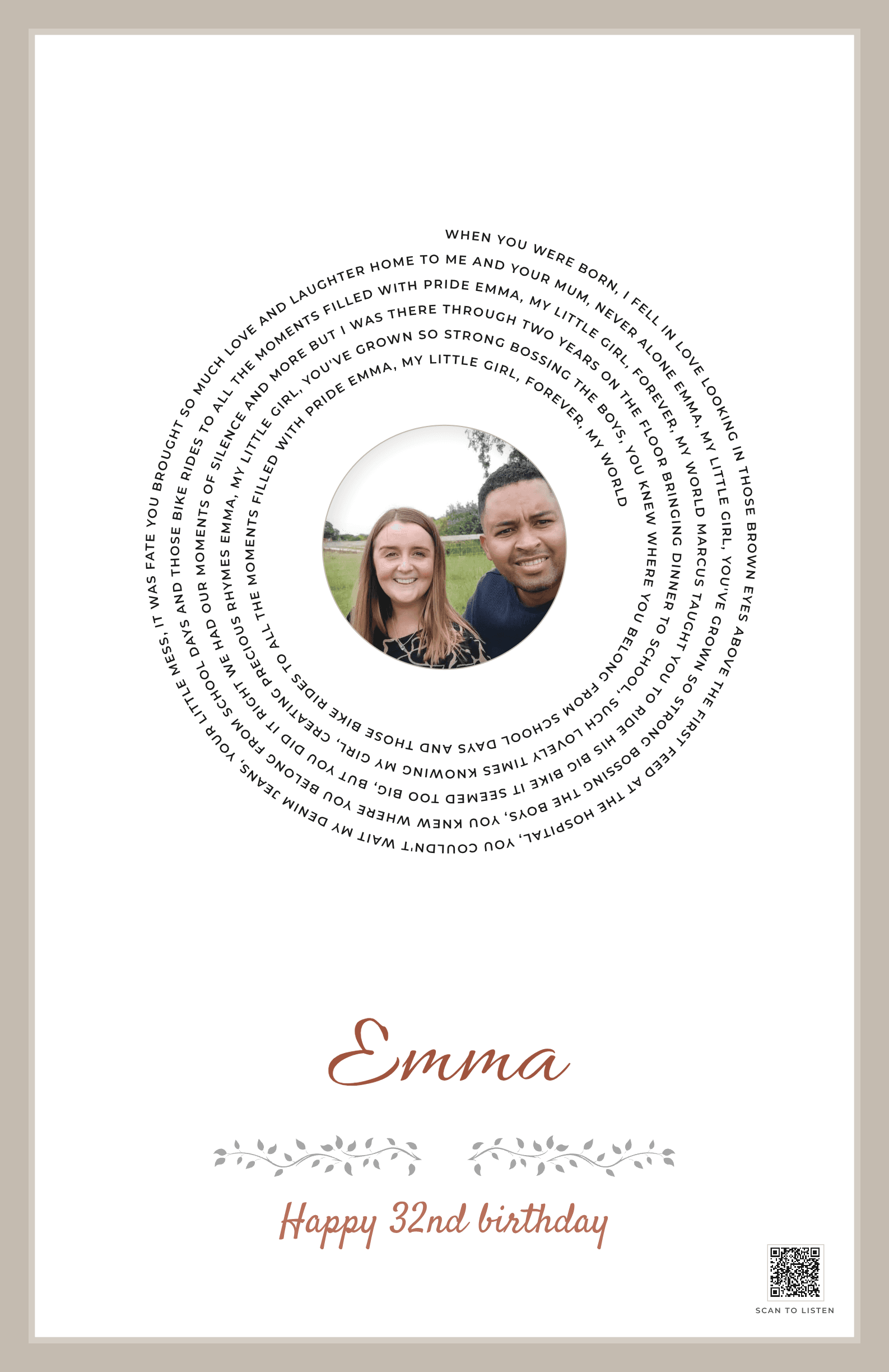 Emma, My Little Girl